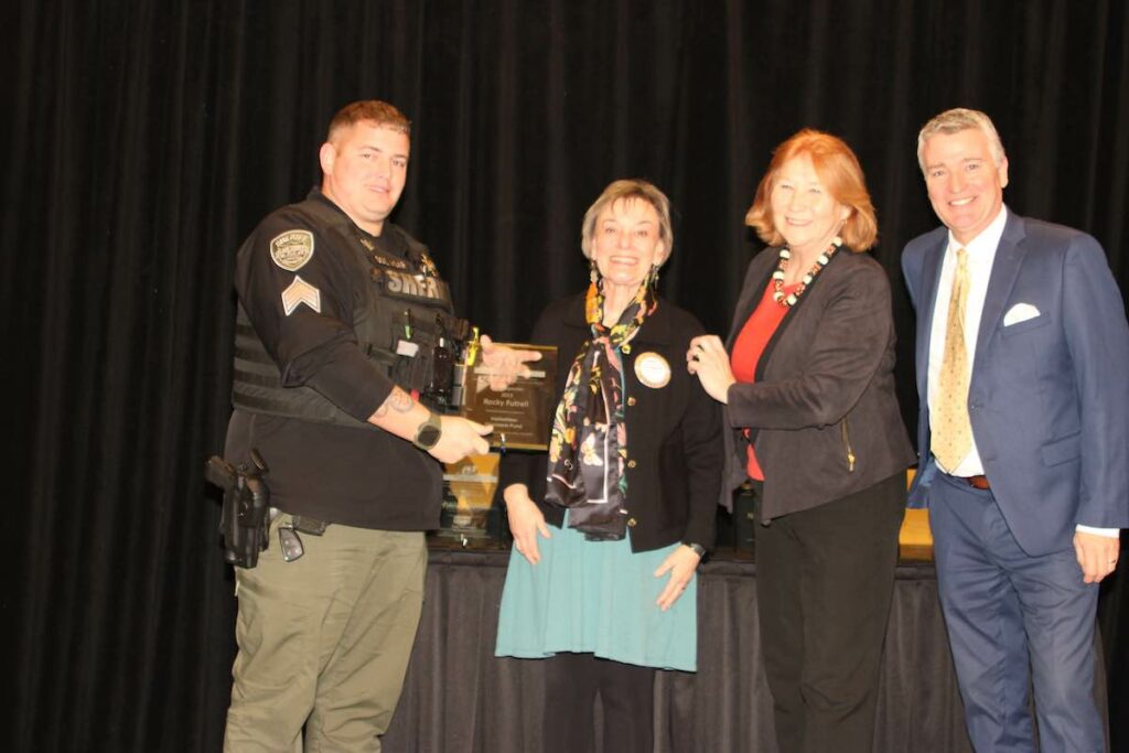 Service Awards Breakfast - Award Recipient - Clark County Sheriff